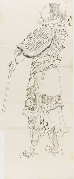 (三国人物十六図)九姜維