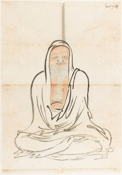 (達磨図)